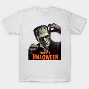 Frankenstein: Happy Halloween T-Shirt